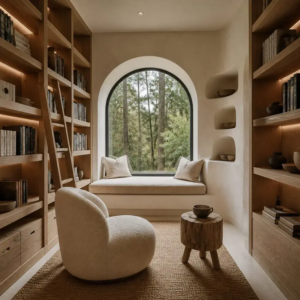 AE Private Residence &mdash; Library