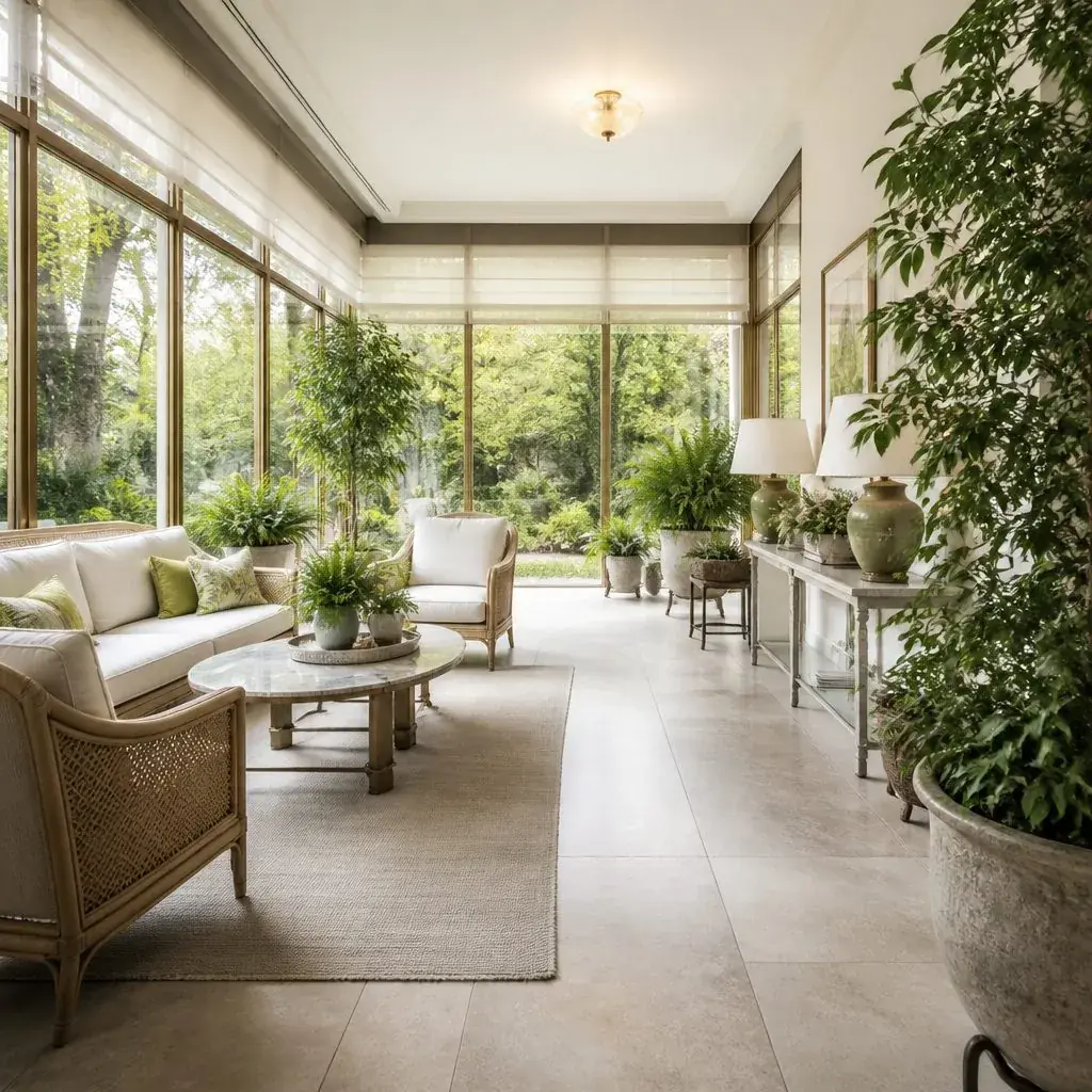 HB Private Residence — Winter garden