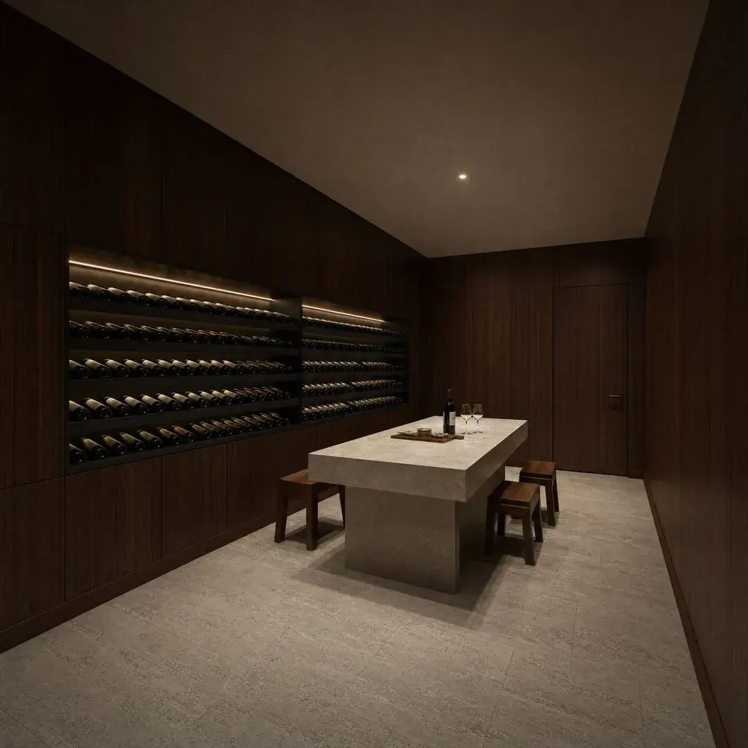 KORU — Wine room
